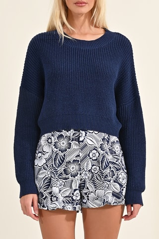 Trui - Marineblauw - Lili Sidonio