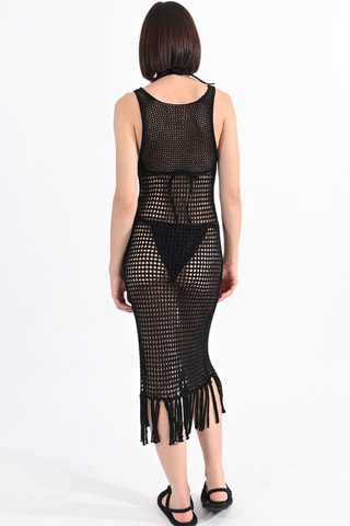 Vestido recto - Negro - Lili Sidonio