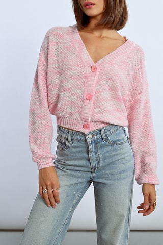 Vest  Tie and Dye - Roze en Wit