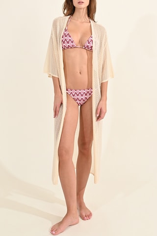 Kimono de playa - Crudo - Molly Bracken