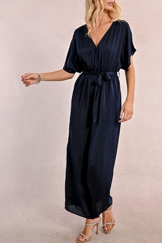 Jumpsuit - Marineblauw