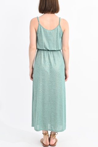 Lange Jurk - Gemêleerd Groen - Molly Bracken