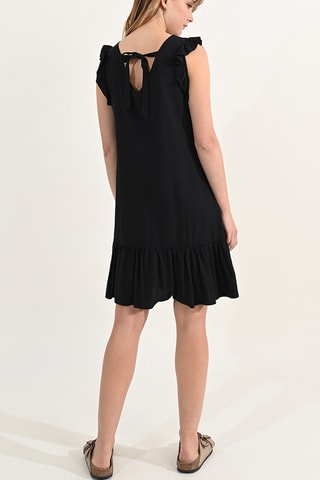 Rechte Jurk - Zwart - Molly Bracken