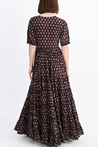 Abito lungo - Marrone scuro - Molly Bracken