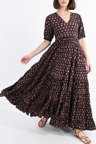 Abito lungo - Marrone scuro - Molly Bracken