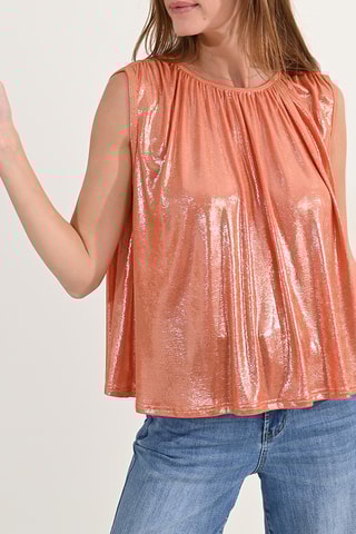 Top - Coral - Molly Bracken