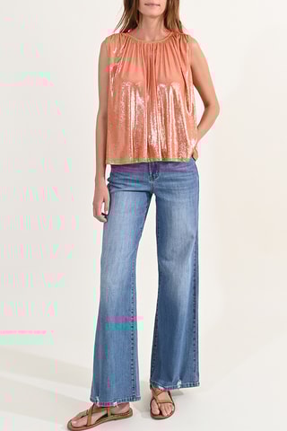 Top - Coral - Molly Bracken