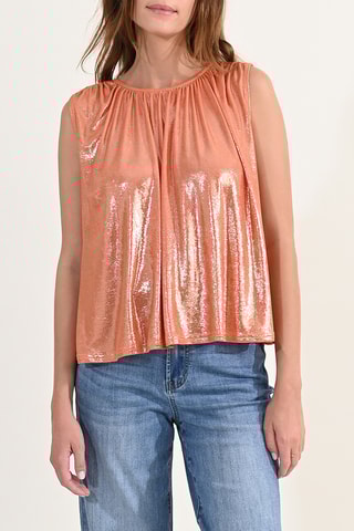 Top - Coral - Molly Bracken