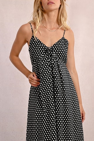 Lange Jurk - Zwart en Wit