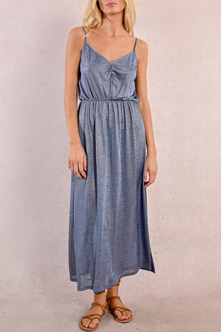 Lange Jurk - Kobaltblauw