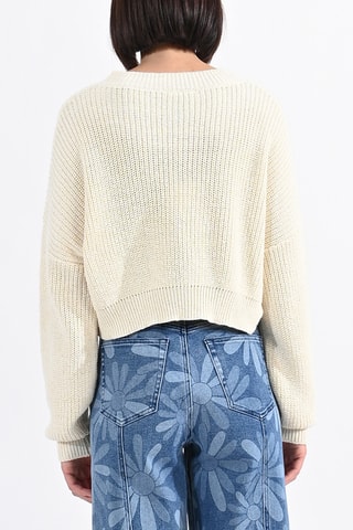 Korte Trui - Wit - Lili Sidonio