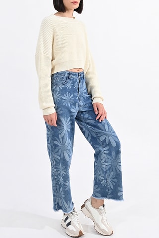 Korte Trui - Wit - Lili Sidonio