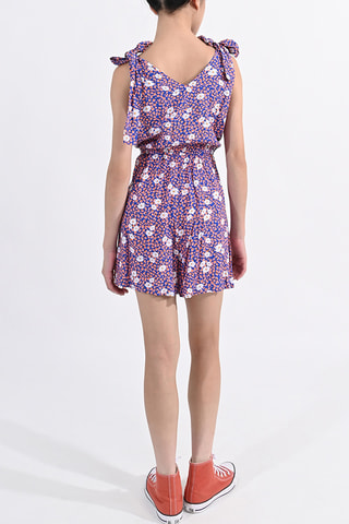 Mono - Azul rey y coral - Lili Sidonio