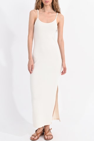 Vestido recto - Blanco - Lili Sidonio