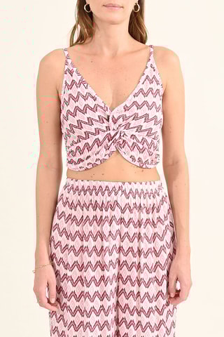 Crop top - Rosa - Molly Bracken
