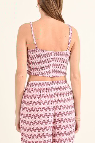 Crop top - Rosa - Molly Bracken