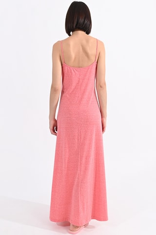 Vestido largo - Coral jaspeado - Lili Sidonio