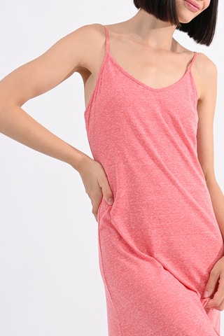 Vestido largo - Coral jaspeado - Lili Sidonio