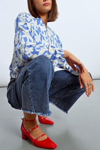 Bomberjack - Hemelsblauw en Wit