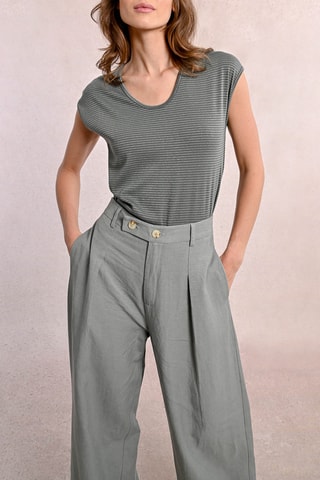 T-shirt - Donkergroen