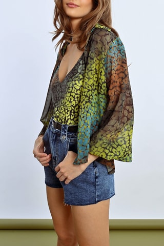 Camisa - Amarillo y verde