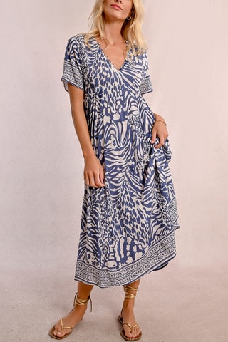 Vestido midi - Índigo