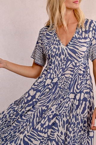 Vestido midi - Índigo