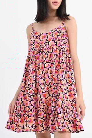 Vestido - Coral y rosa - Lili Sidonio