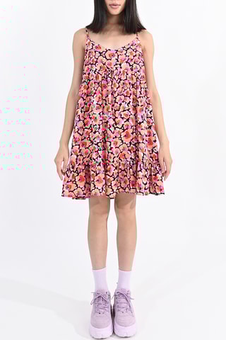 Vestido - Coral y rosa - Lili Sidonio