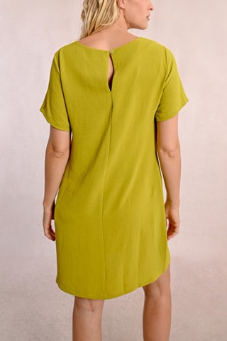 Rechte Jurk - Olijfgroen