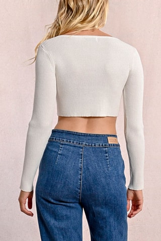 Crop top - Blanco