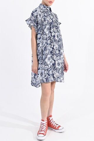 Vestido camisero - Azul marino - Lili Sidonio