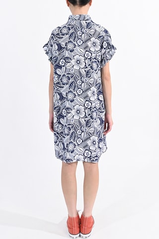 Vestido camisero - Azul marino - Lili Sidonio