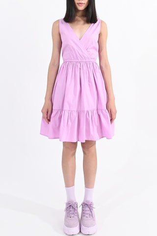 Vestido evasé - Malva - Lili Sidonio