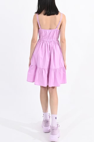 Vestido evasé - Malva - Lili Sidonio