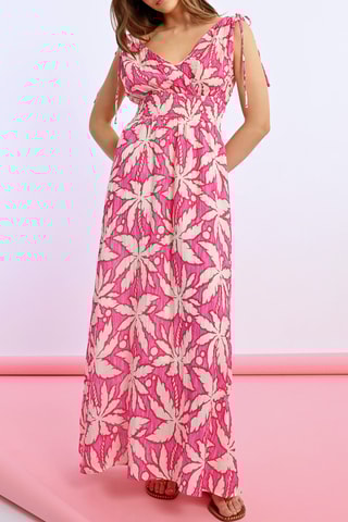 Vestido largo - Rosa