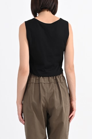 Crop top - Negro - Lili Sidonio