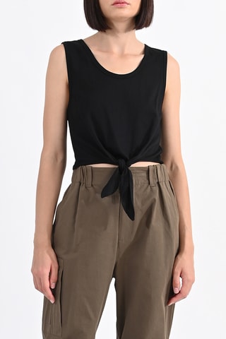 Crop top - Negro - Lili Sidonio