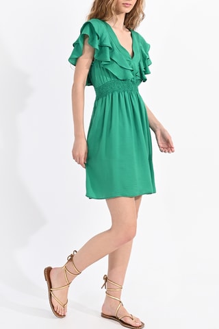 Vestido evasé - Verde - Lili Sidonio