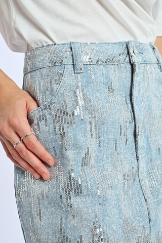 Rechte Spijkerrok - Hemelsblauw