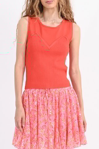 Top - Naranja - Lili Sidonio