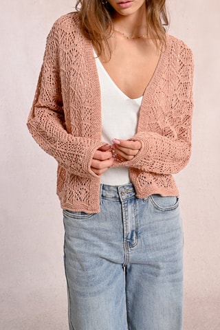 Cárdigan - Rosa