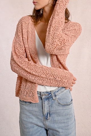 Cárdigan - Rosa