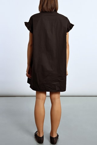 Vestido camisero - Negro