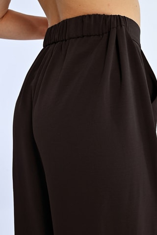 Pantalón de tiro alto - Negro