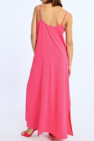 Vestido largo - Fucsia