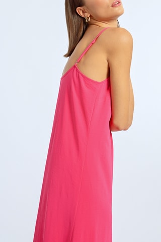 Vestido largo - Fucsia