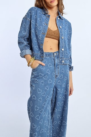 Spijkerjasje - Hemelsblauw