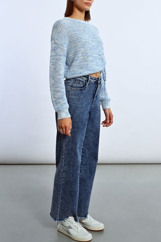 Trui - Gemêleerd Hemelsblauw