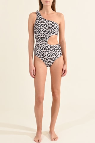 Bañador asimétrico - Negro - Molly Bracken